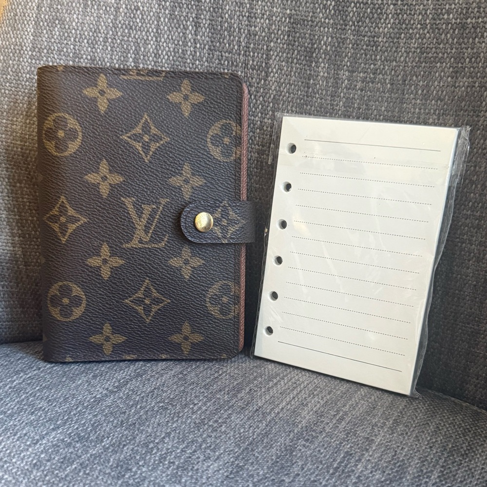 Louis Vuitton Brown Monogram Agenda